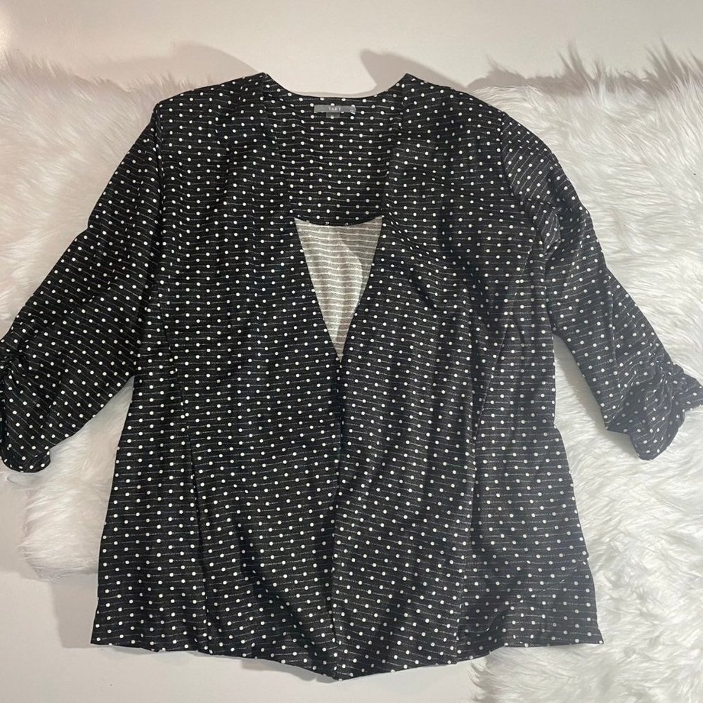 Tart Plus Size Polka Dot Blazer